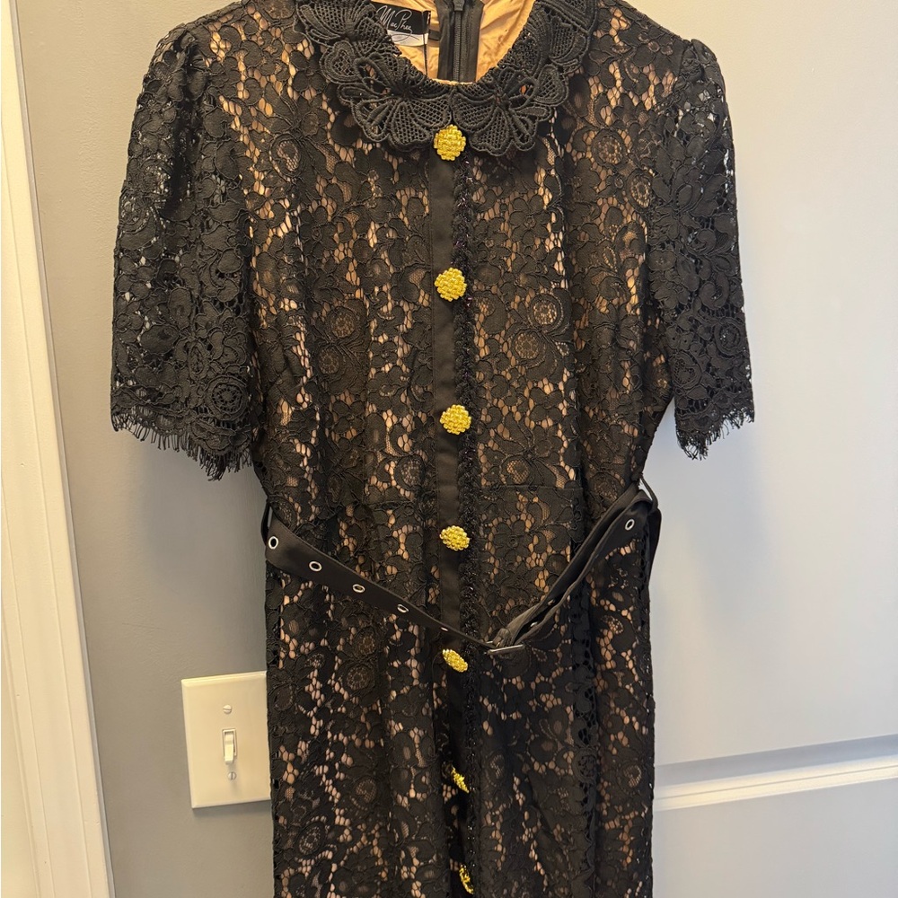 “Vintage “ Black Lace Dress - Picture 11 of 11